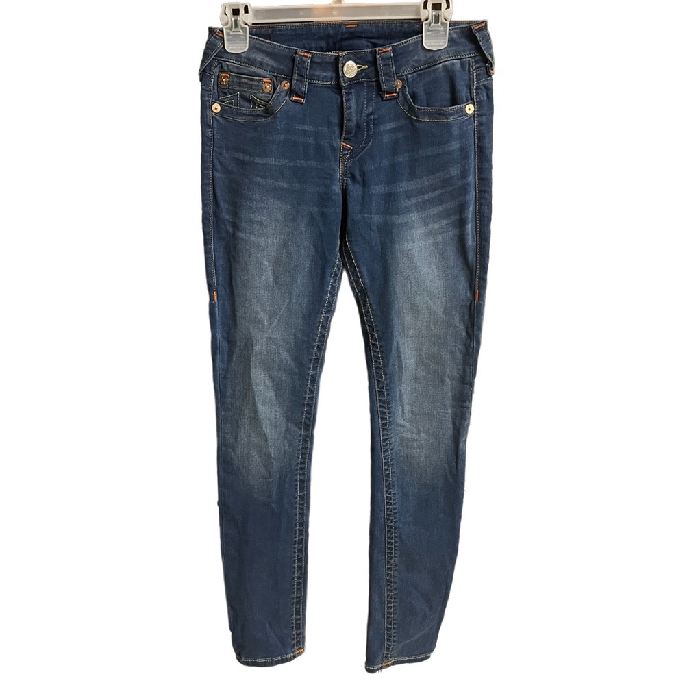 True Religion brand jeans. Size 28. Stella Low Rise Skinny.